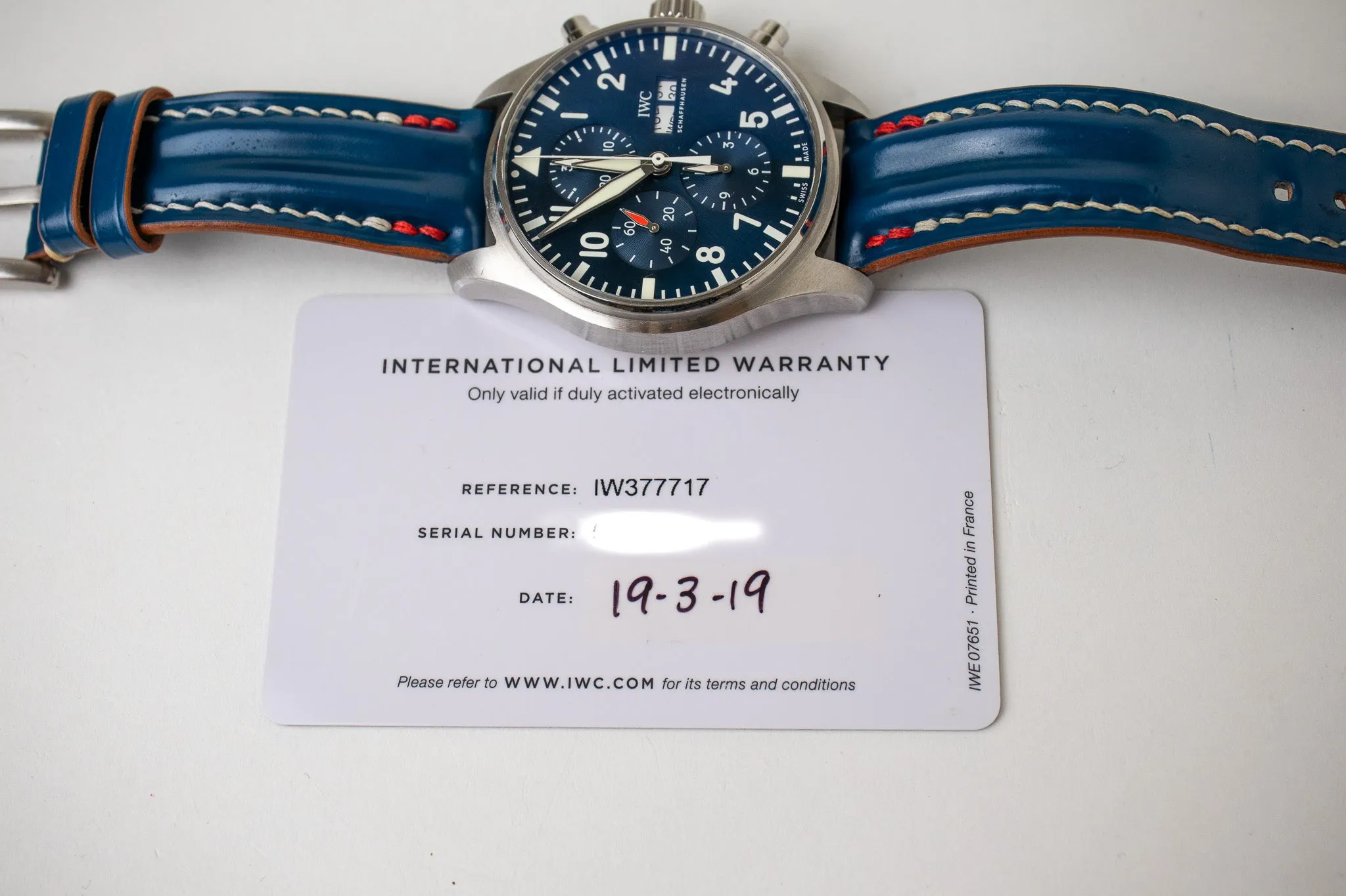 IWC Pilot’s “Le Petit Prince” Chronograph IW377717