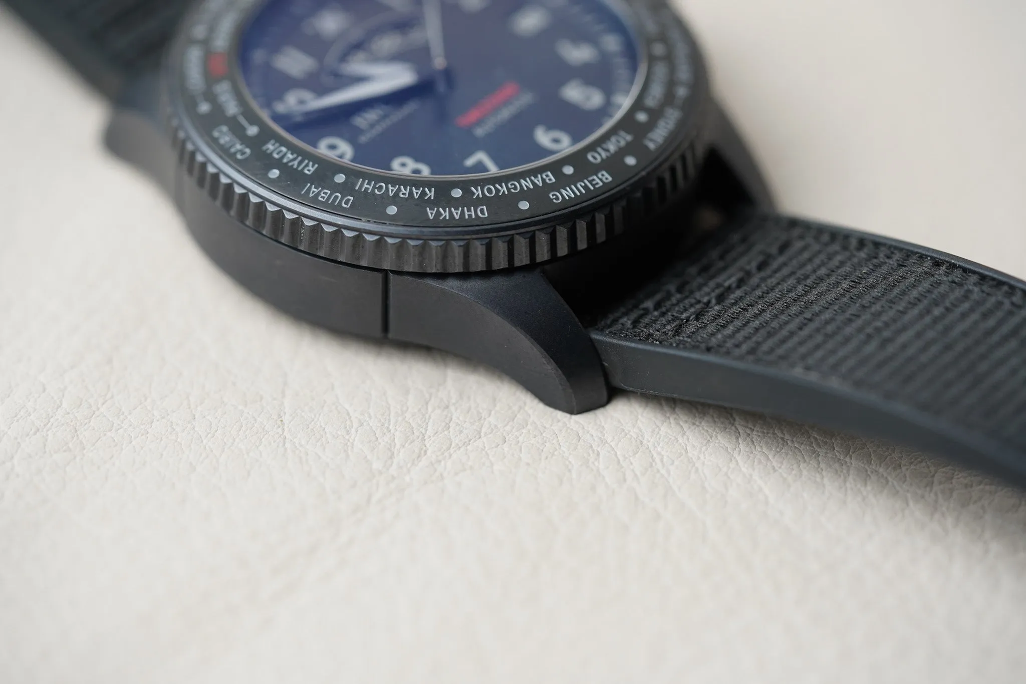 IWC Pilot's Timezoner Top Gun Ceratanium Watch 46mm IW395505