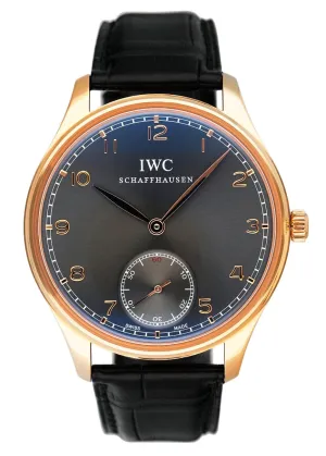IWC Portugieser Hand-Wound IW545406 Mens Watch Box Papers