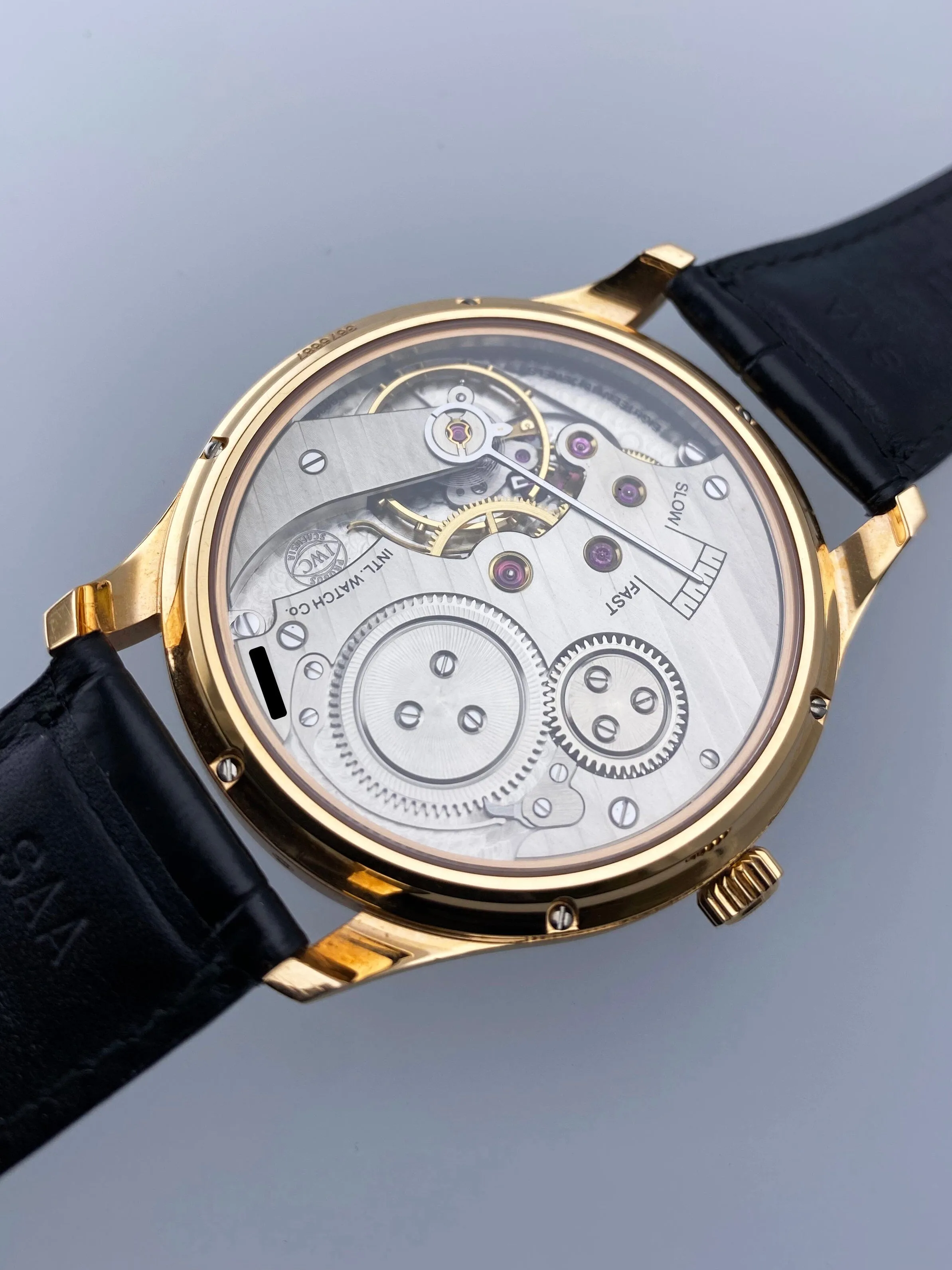 IWC Portugieser Hand-Wound IW545406 Mens Watch Box Papers