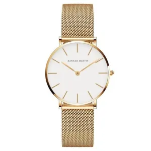 Japan Quartz Movement Stainless Steel Watch For Women