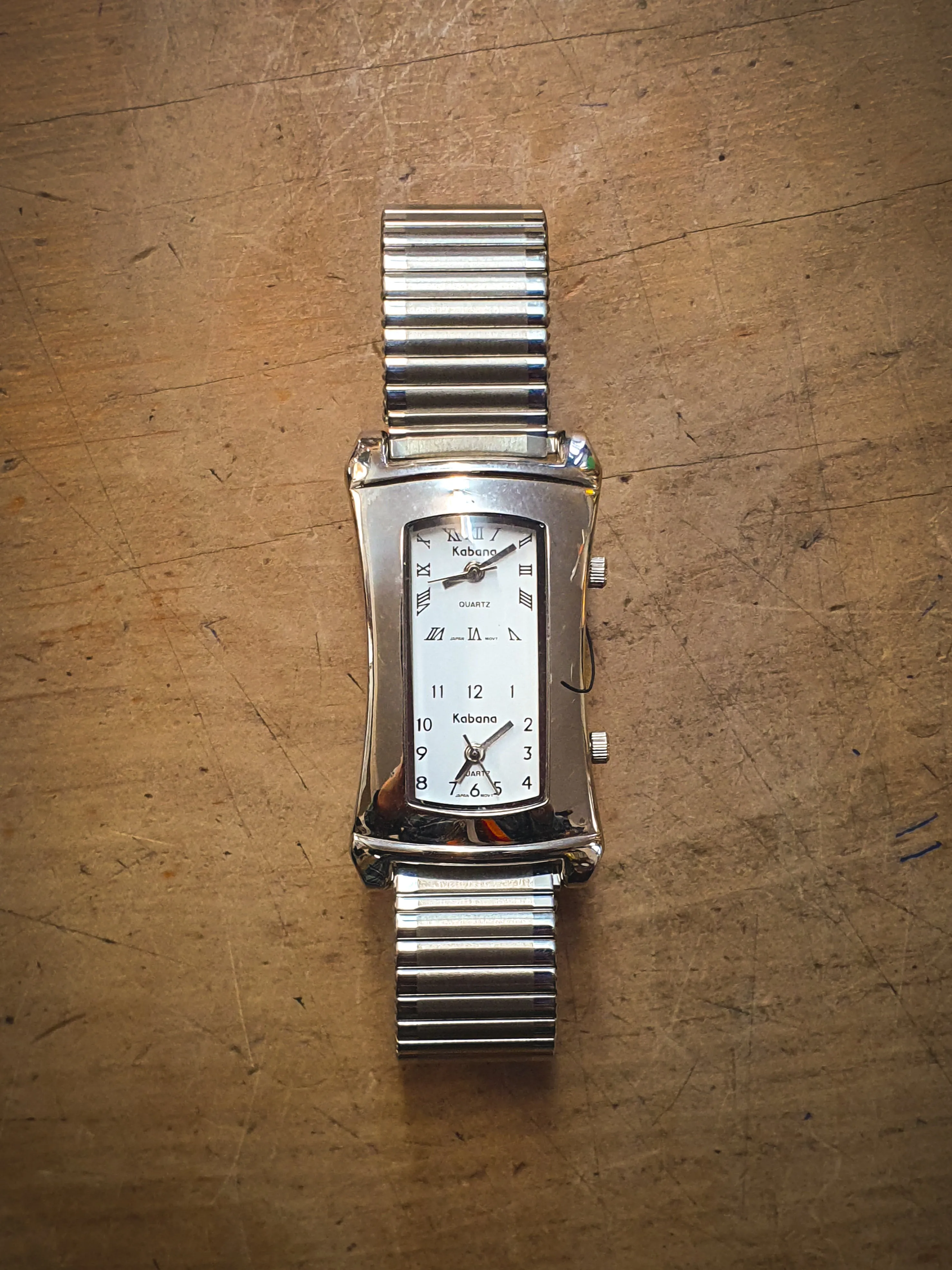 KABANA DUAL TIME ANALOG LADIES WATCH
