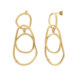 large earrings Victoire