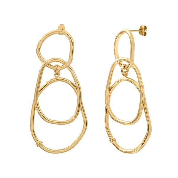 large earrings Victoire