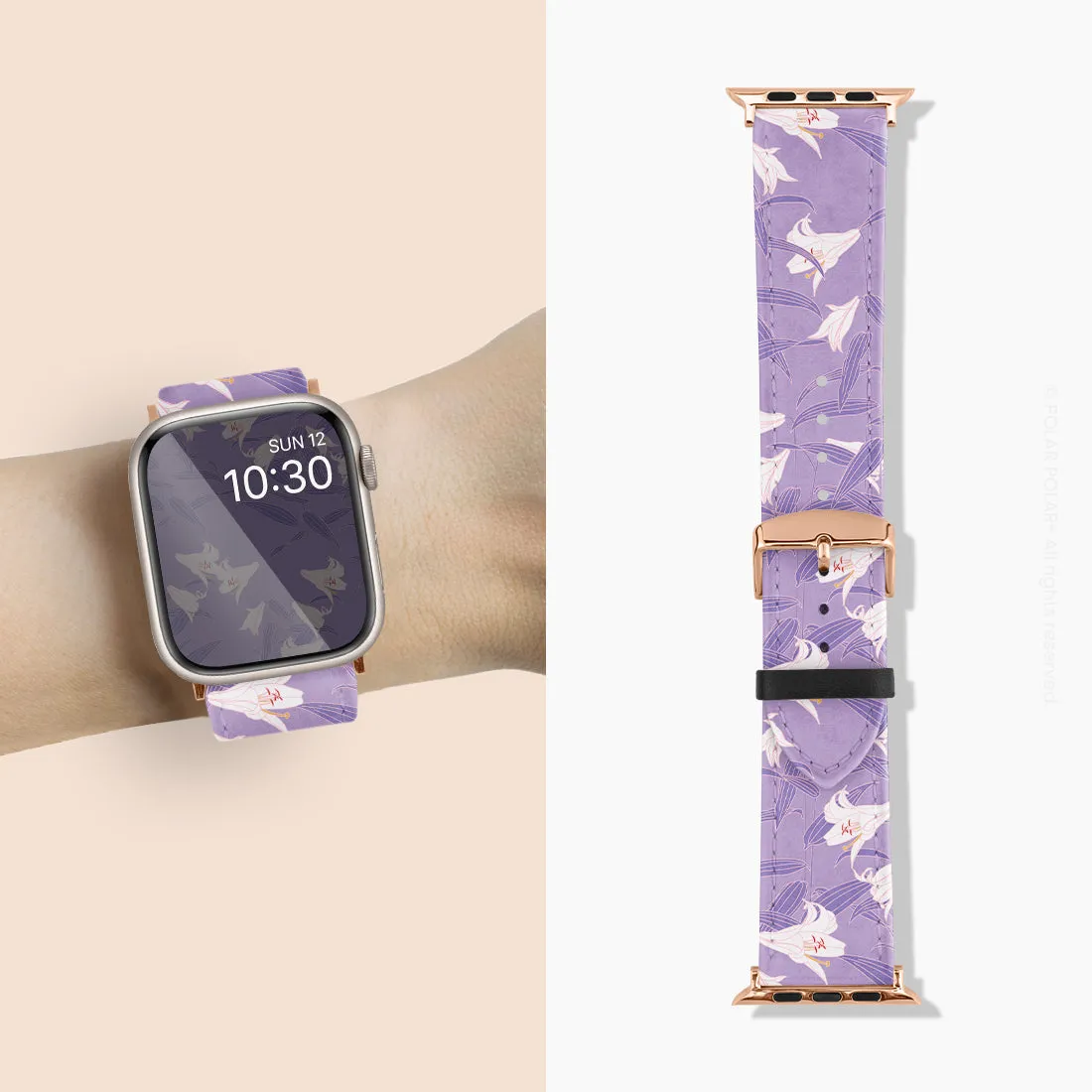 Lavender Lily - Apple Watch Band