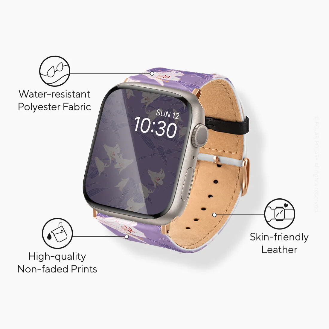 Lavender Lily - Apple Watch Band