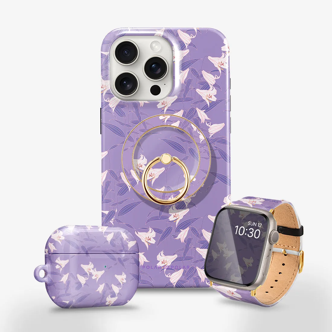 Lavender Lily - Apple Watch Band