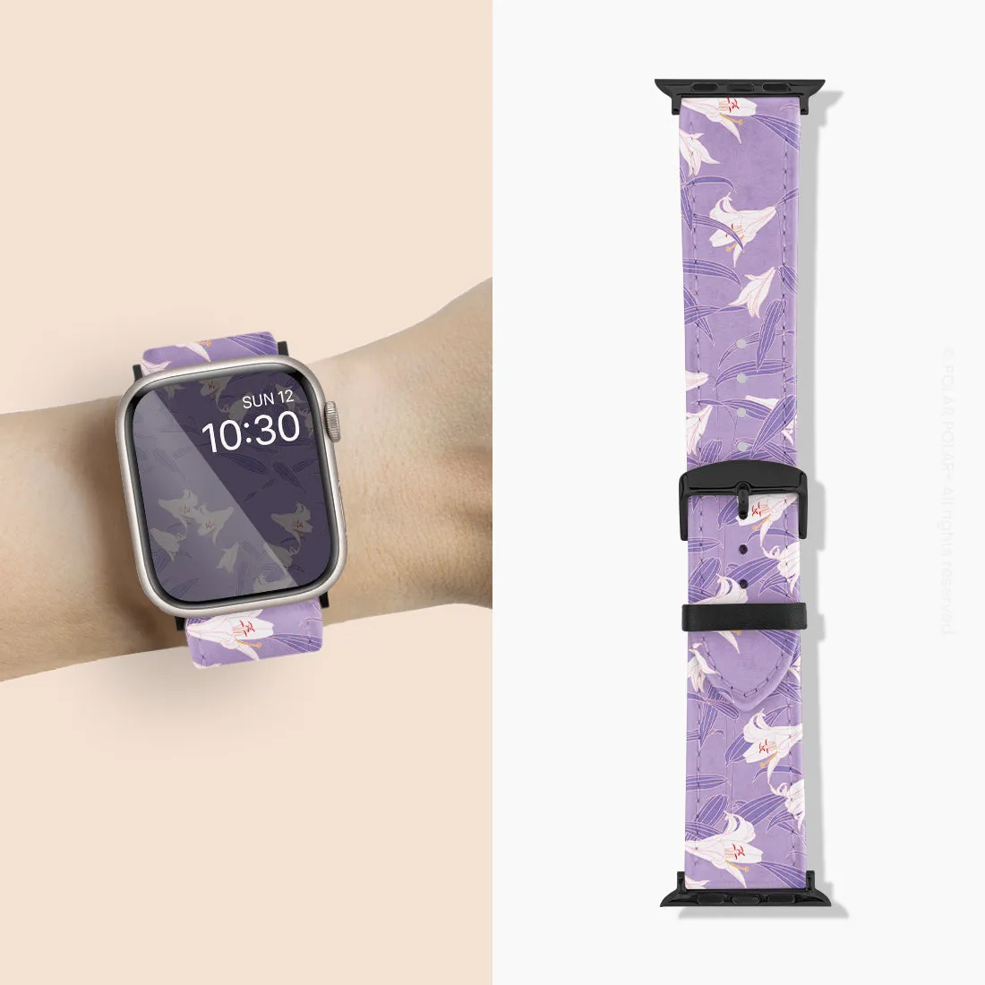 Lavender Lily - Apple Watch Band