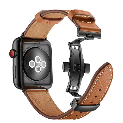 Leather Deployant Band