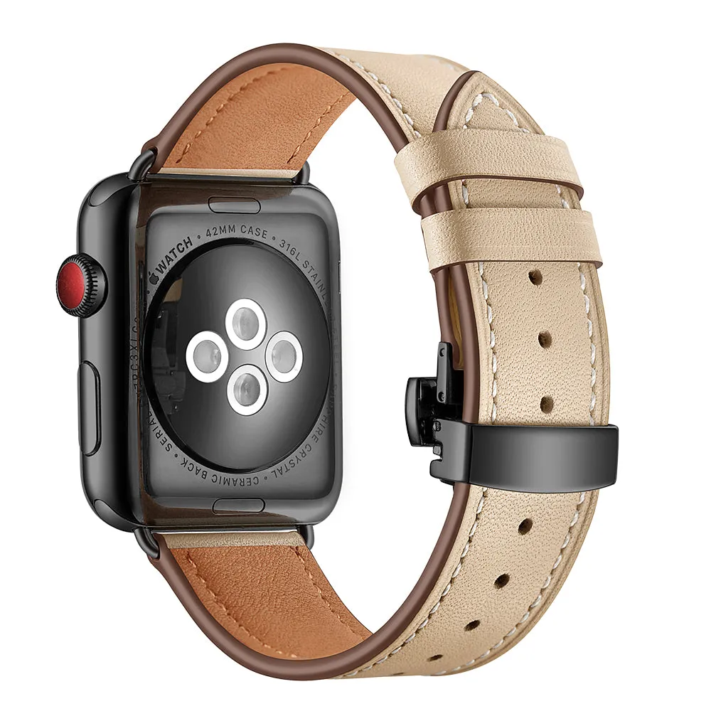 Leather Deployant Band