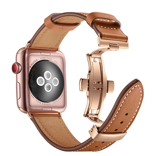 Leather Deployant Band