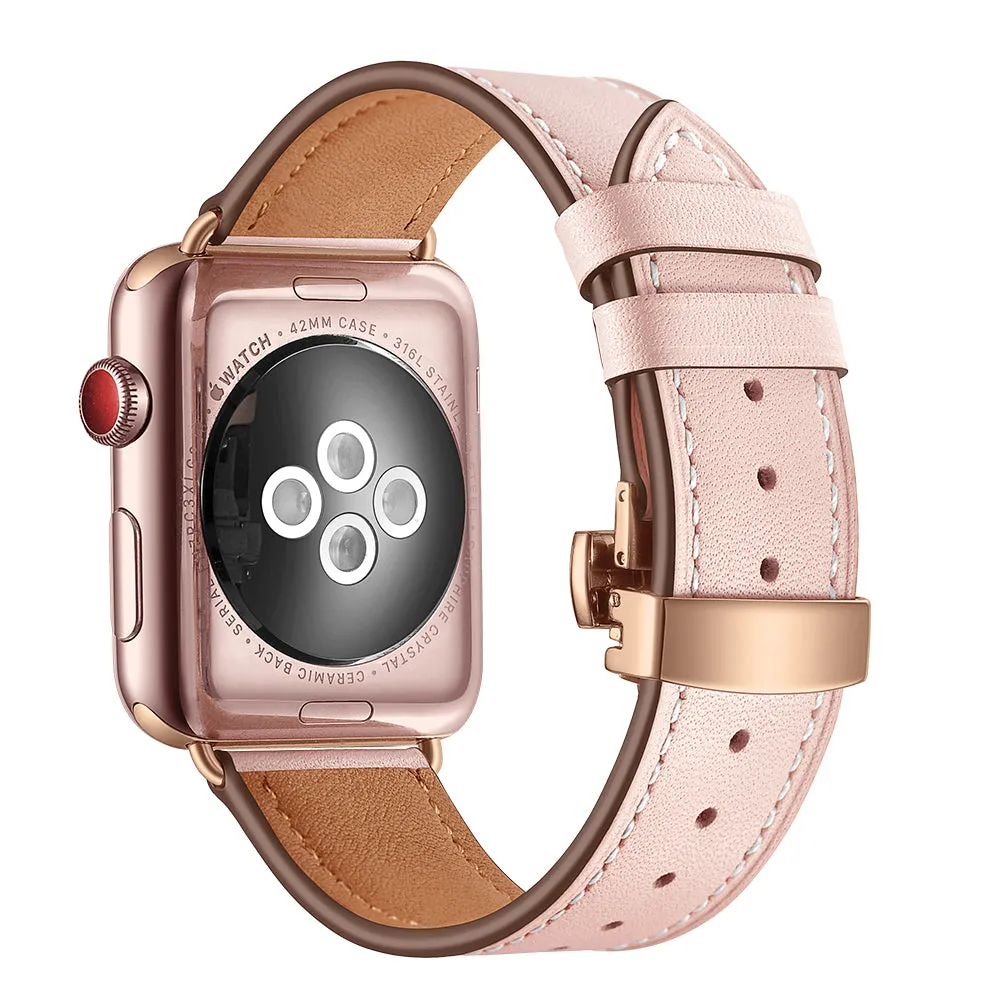 Leather Deployant Band