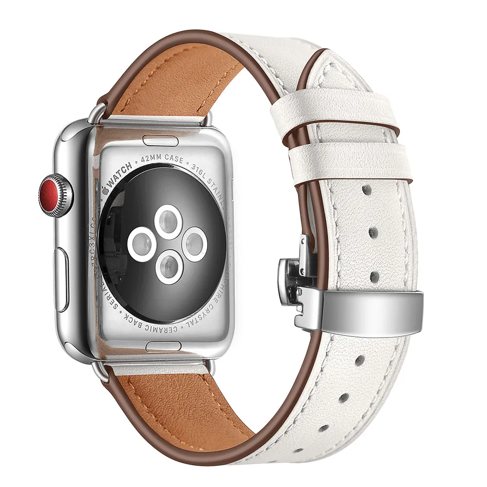 Leather Deployant Band