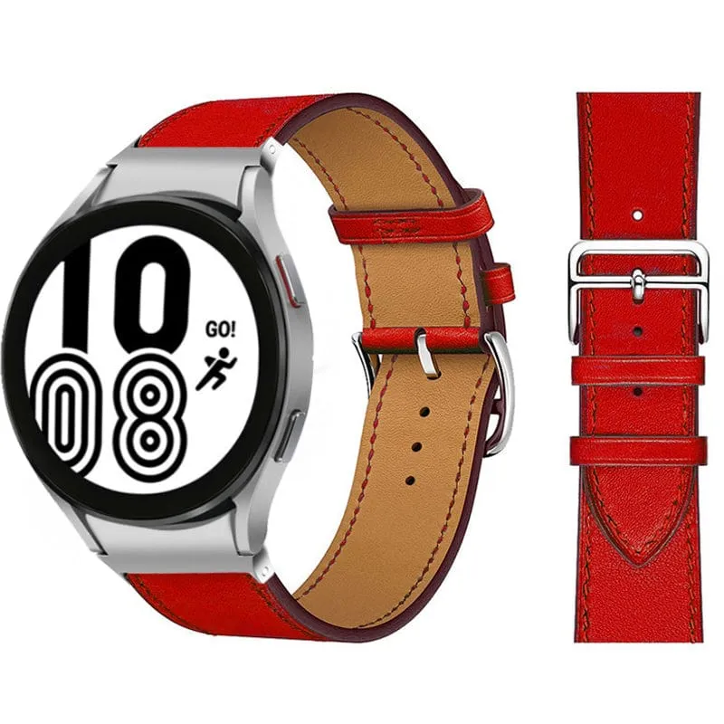 Leather Watch Band For Samsung