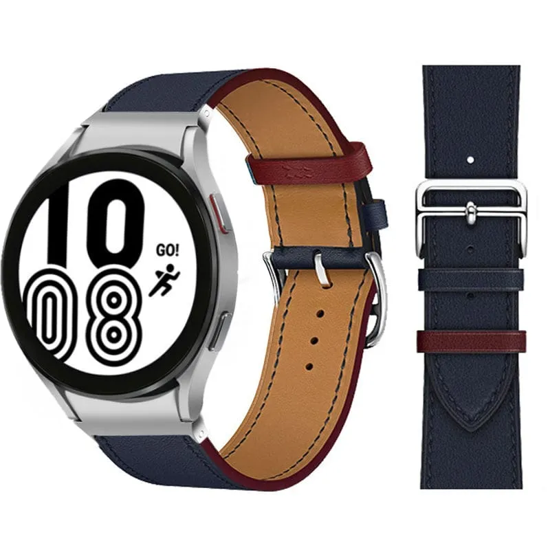 Leather Watch Band For Samsung