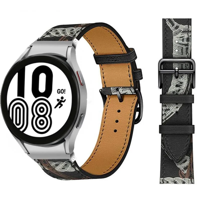 Leather Watch Band For Samsung