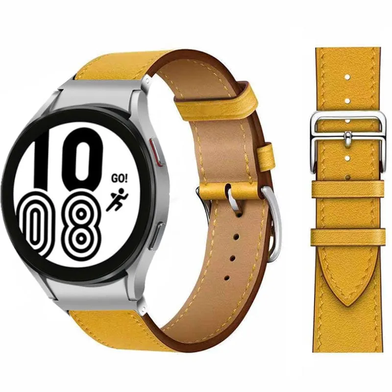 Leather Watch Band For Samsung