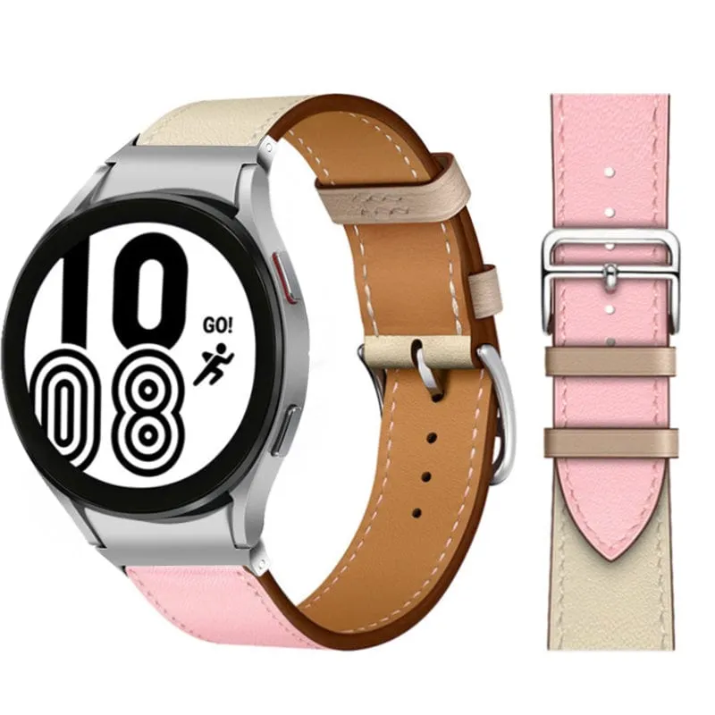 Leather Watch Band For Samsung