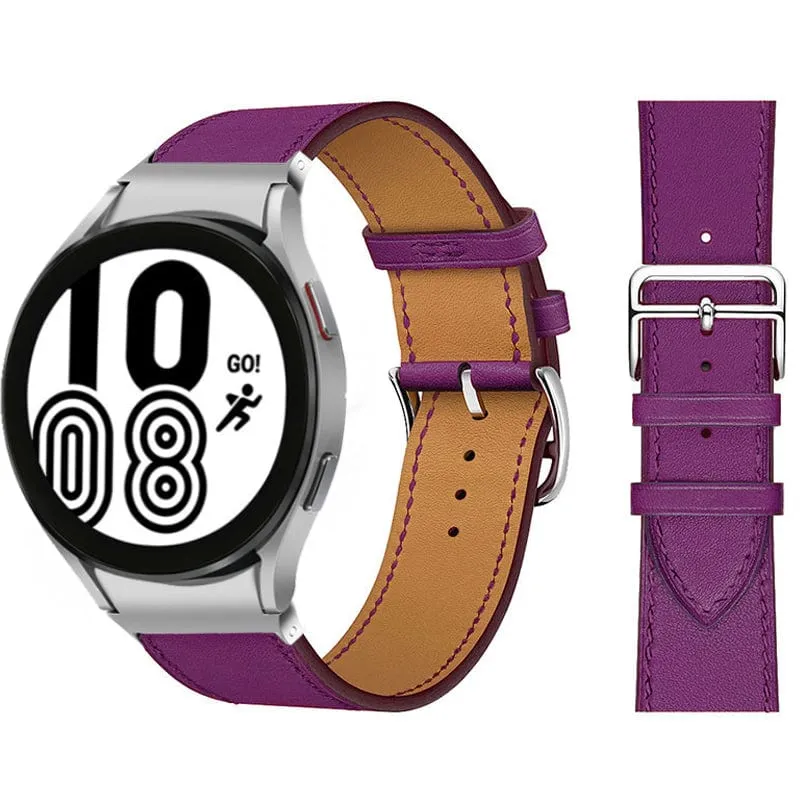 Leather Watch Band For Samsung