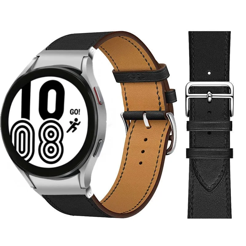 Leather Watch Band For Samsung