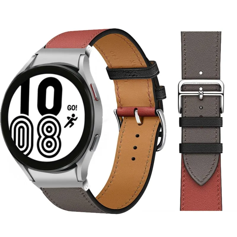 Leather Watch Band For Samsung