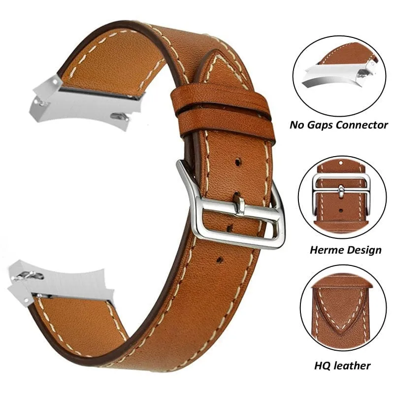 Leather Watch Band For Samsung