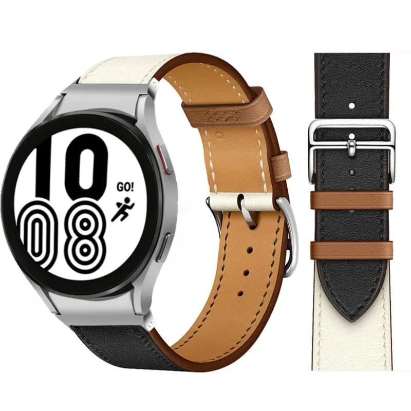 Leather Watch Band For Samsung