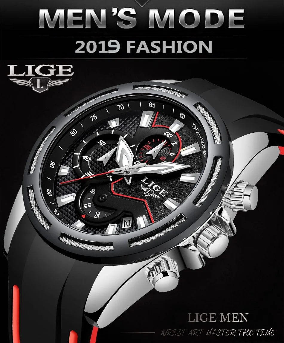 LG9961 - New Sport Waterproof Military Quartz Wristwatch
