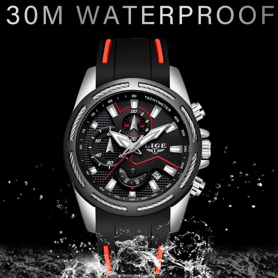 LG9961 - New Sport Waterproof Military Quartz Wristwatch