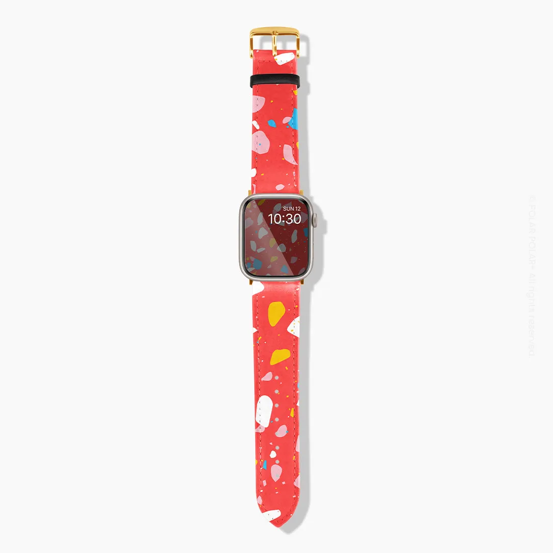 Living Coral Terrazzo - Apple Watch Band