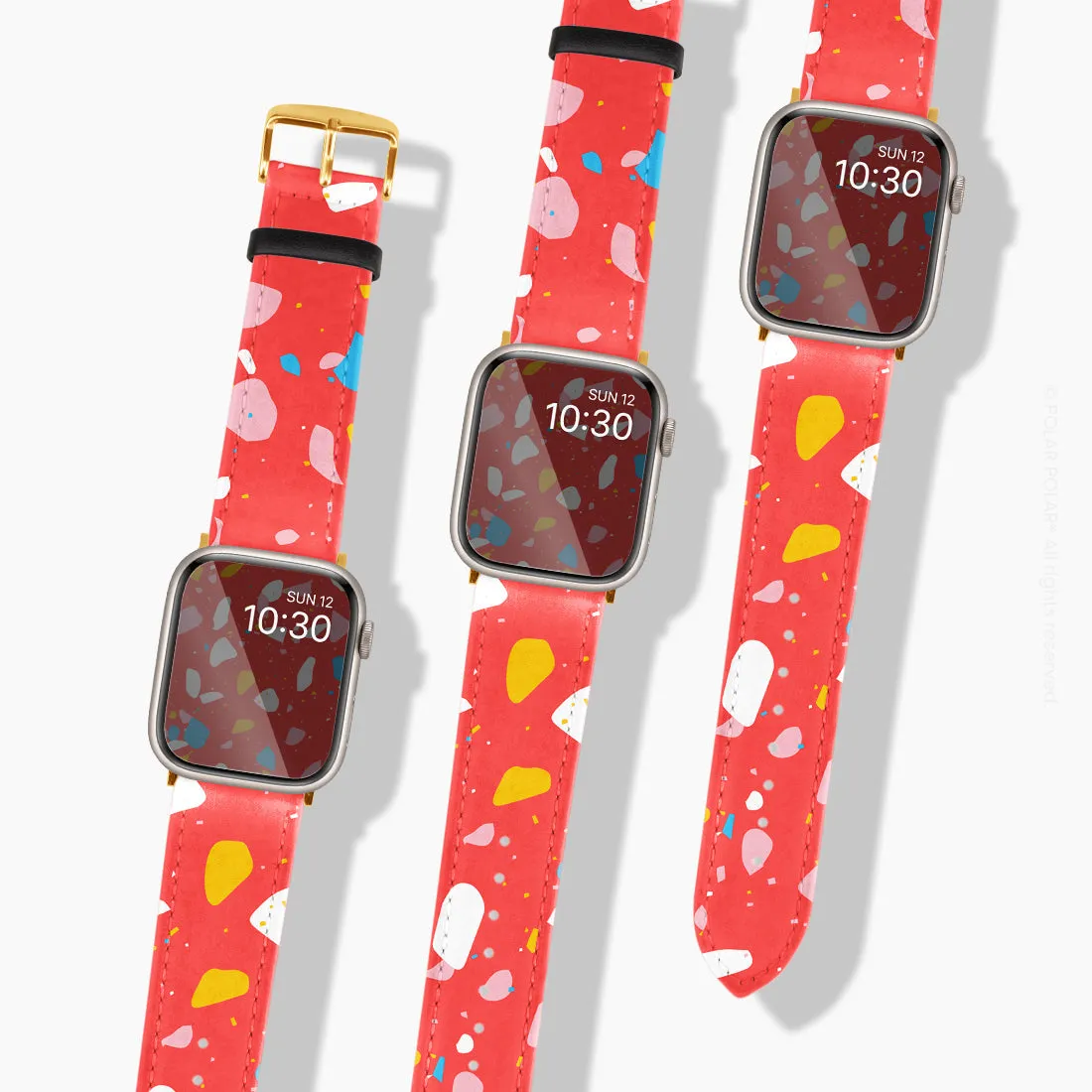 Living Coral Terrazzo - Apple Watch Band