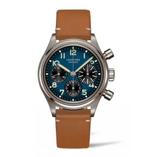 Longines Heritage Avigation Bigeye 41mm Gent's Watch with Blue Dial