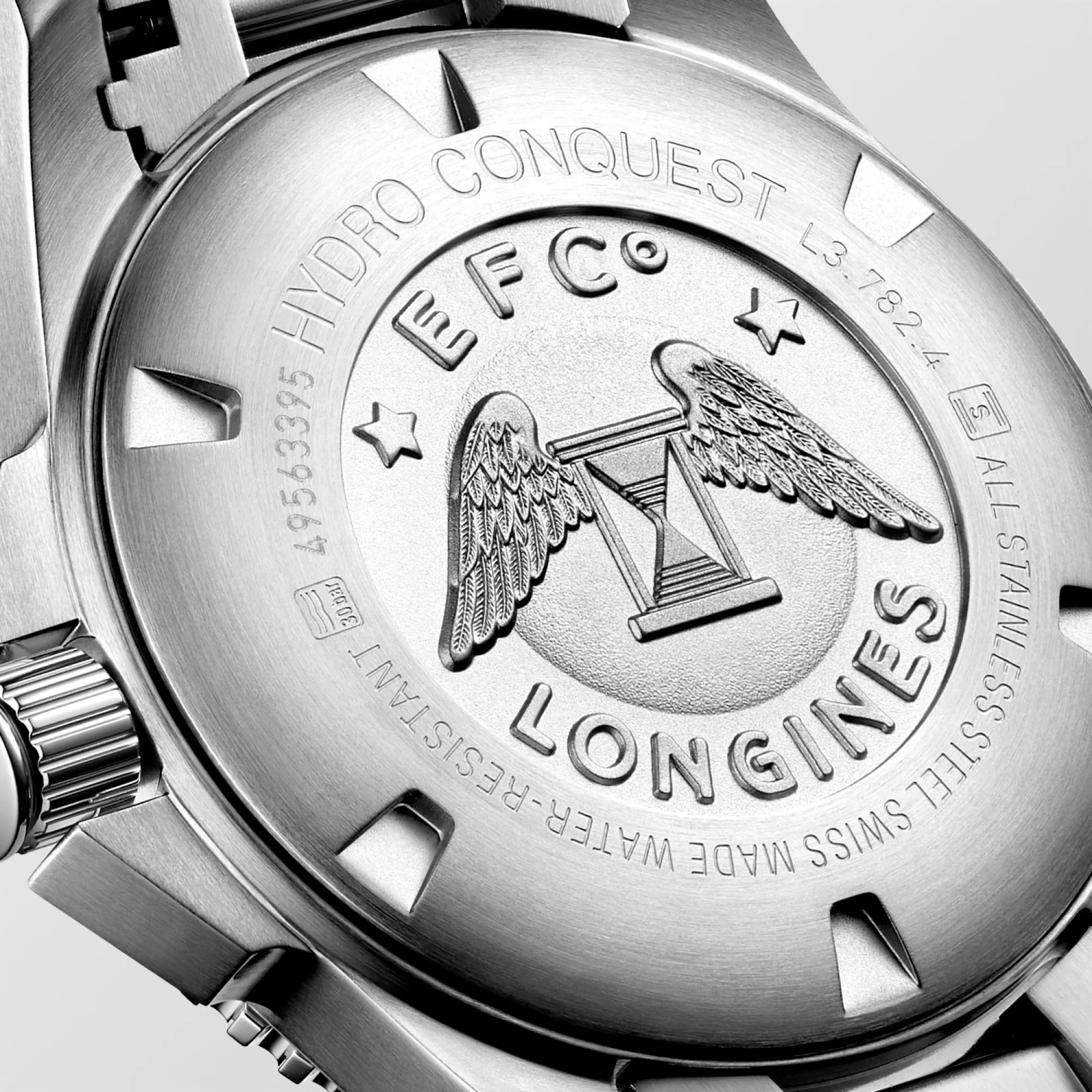 Longines HydroConquest 43mm Blue Dial Stainless Steel Men's Watch L37824966