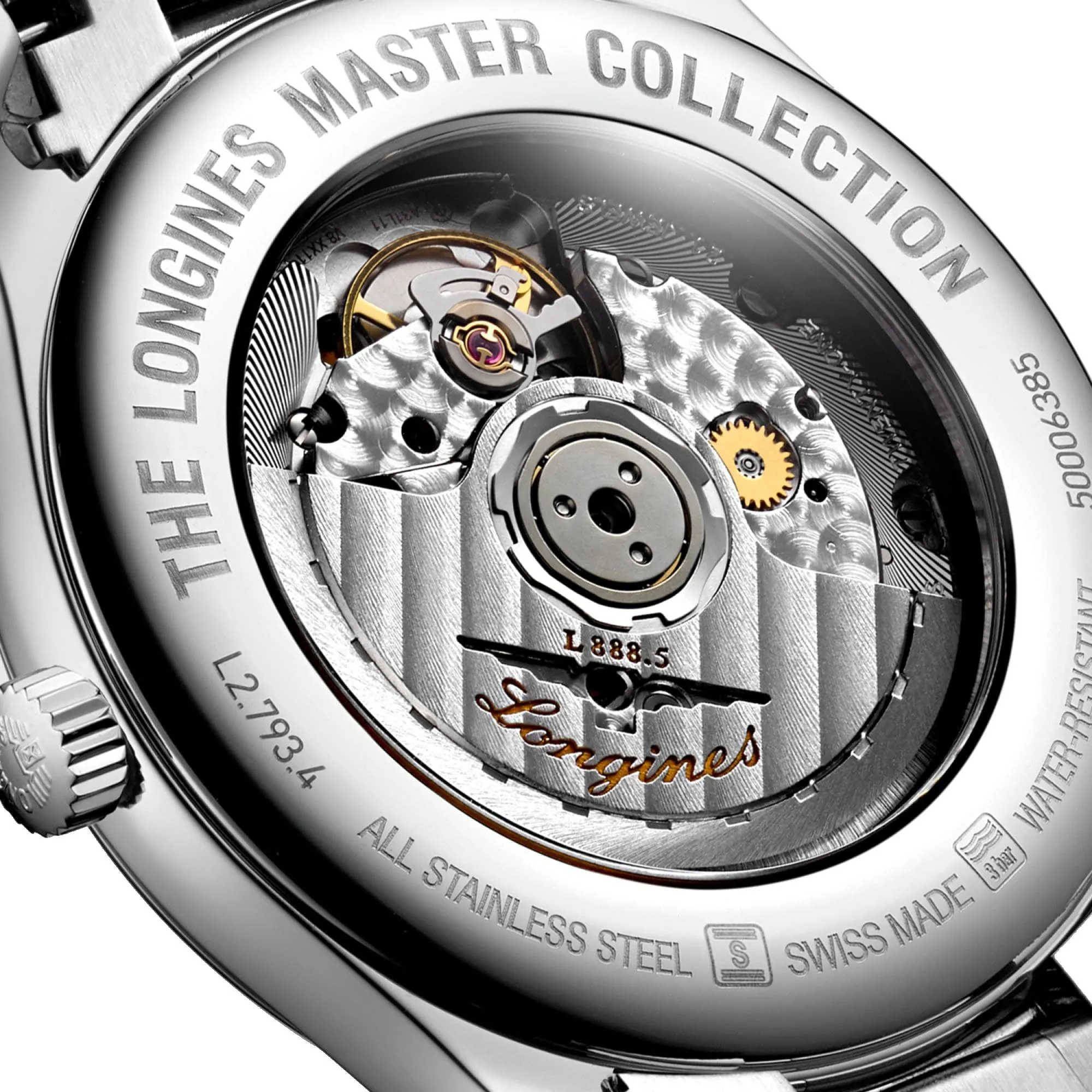 LONGINES MASTER COLLECTION CLAUS 40MM Automatic Green Steel L2.793.4.09.6