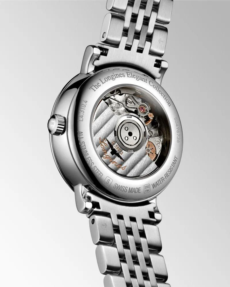 LONGINES WATCH THE LONGLES ELEGANTING COLLECTION 29MM BIENCH MAT Automatic Steel L4.310.4.12.6