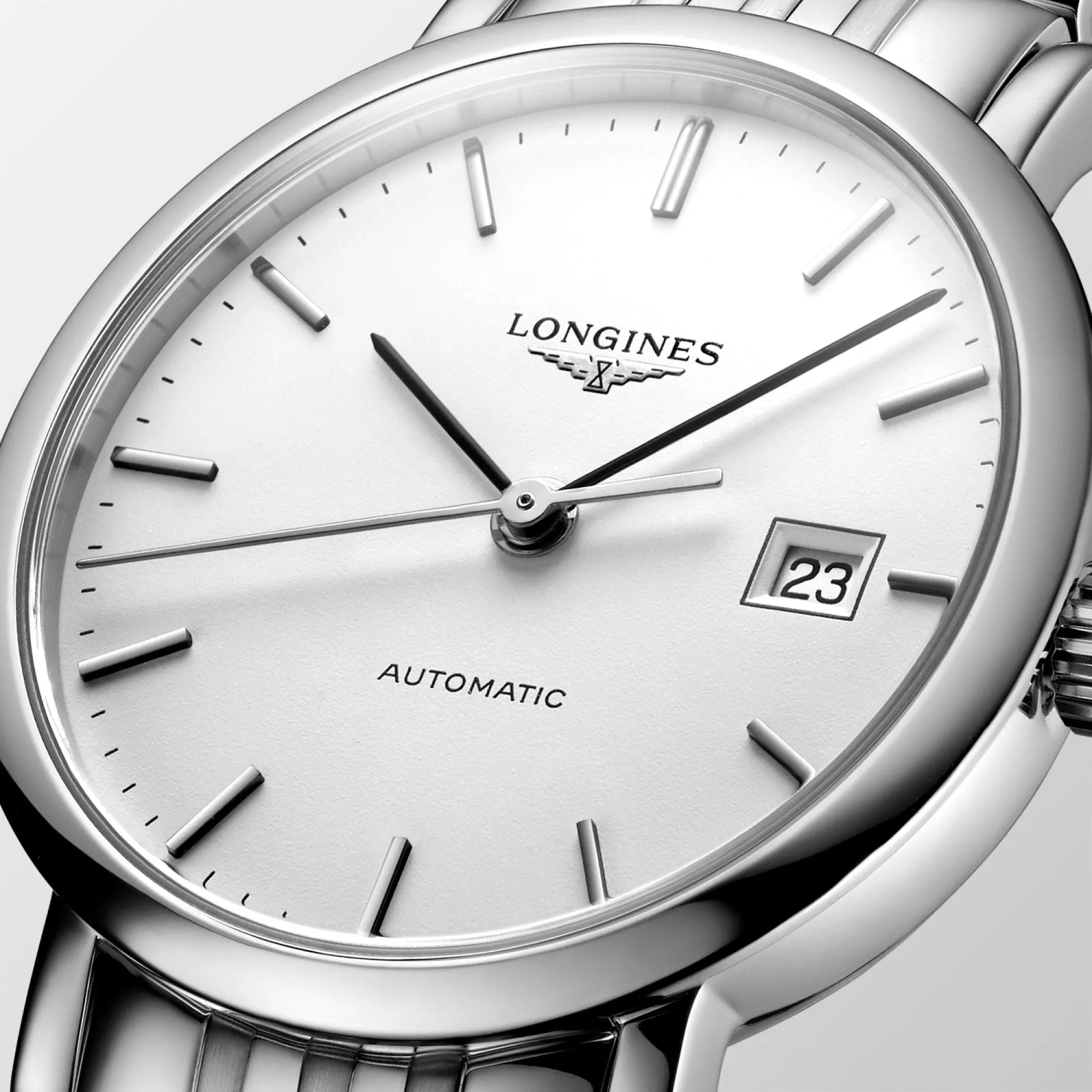 LONGINES WATCH THE LONGLES ELEGANTING COLLECTION 29MM BIENCH MAT Automatic Steel L4.310.4.12.6