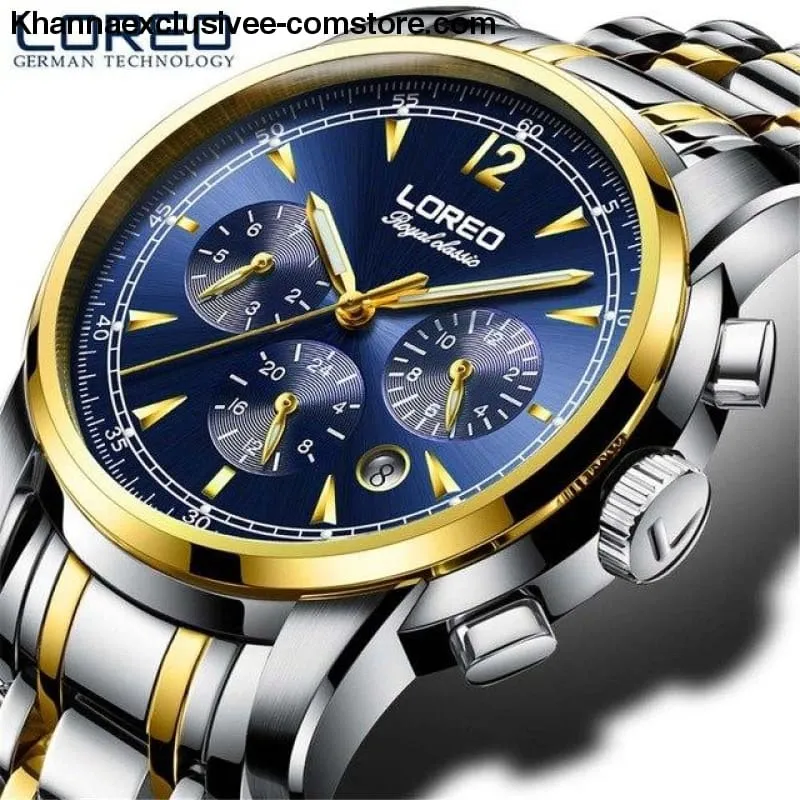 Luxury Fashion Brand Automatic Men's Watch Auto Mechanical 50m waterproof Sapphire Glass Wrist Watch