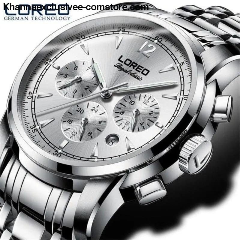 Luxury Fashion Brand Automatic Men's Watch Auto Mechanical 50m waterproof Sapphire Glass Wrist Watch