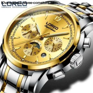 Luxury Fashion Brand Automatic Men's Watch Auto Mechanical 50m waterproof Sapphire Glass Wrist Watch