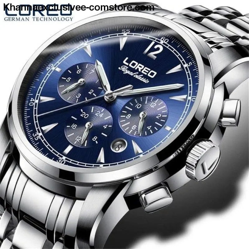 Luxury Fashion Brand Automatic Men's Watch Auto Mechanical 50m waterproof Sapphire Glass Wrist Watch
