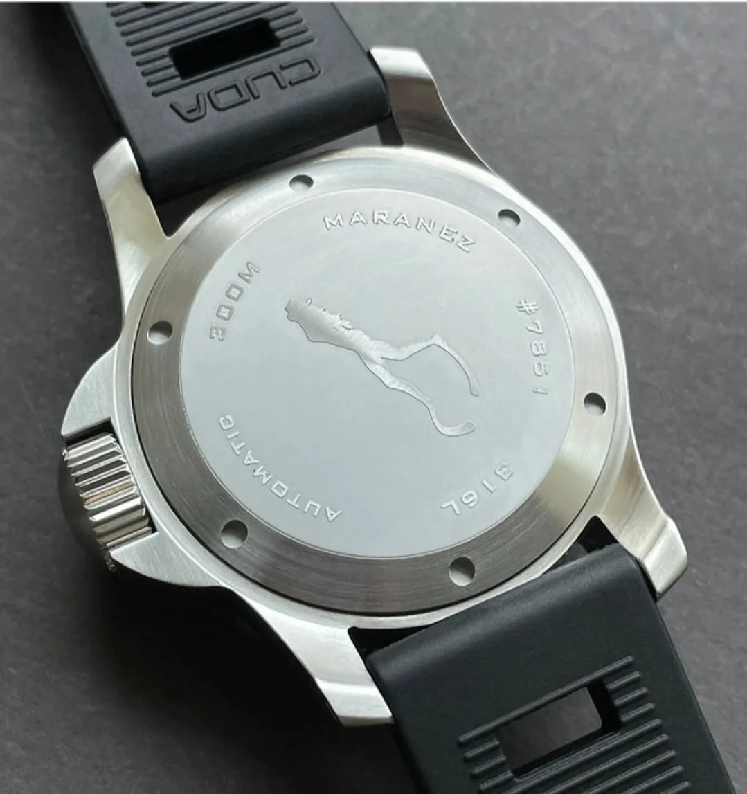 Maranez 42mm Rawai Stainless Steel Green Face Watch