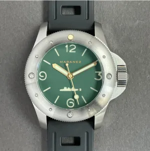 Maranez 42mm Rawai Stainless Steel Green Face Watch