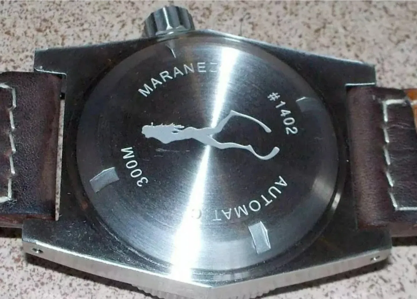 Maranez Kata Diver SS Bracelet watch black