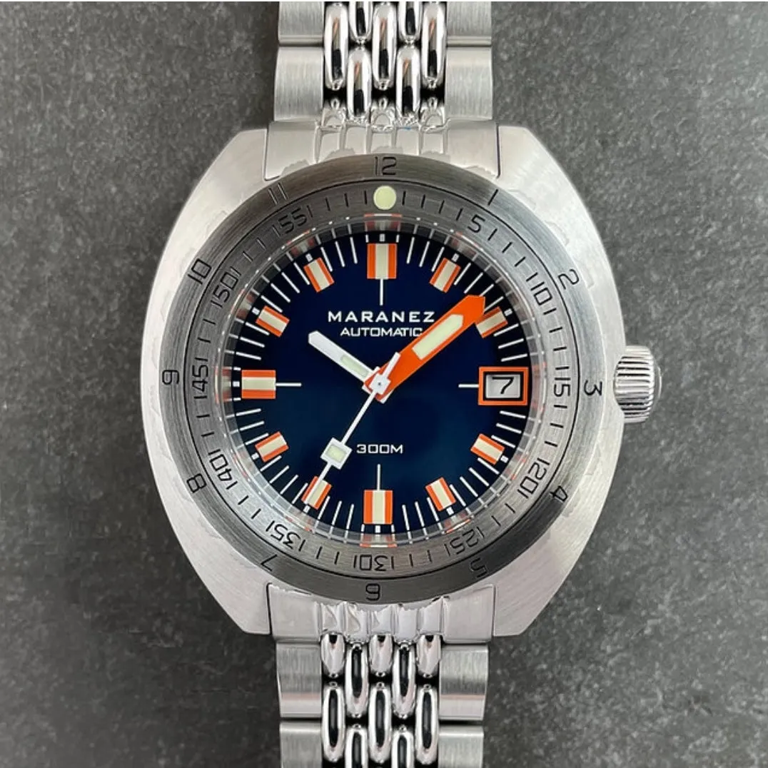 Maranez Samui Steel Automatic Watch Blue