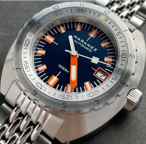Maranez Samui Steel Automatic Watch Blue