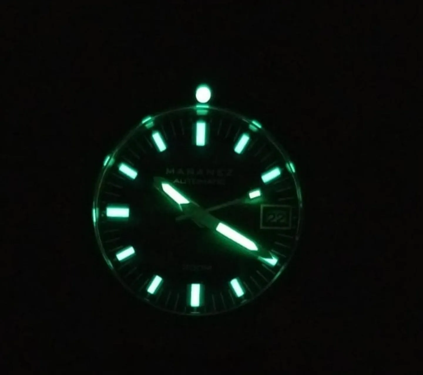 Maranez Samui Steel Automatic Watch Blue