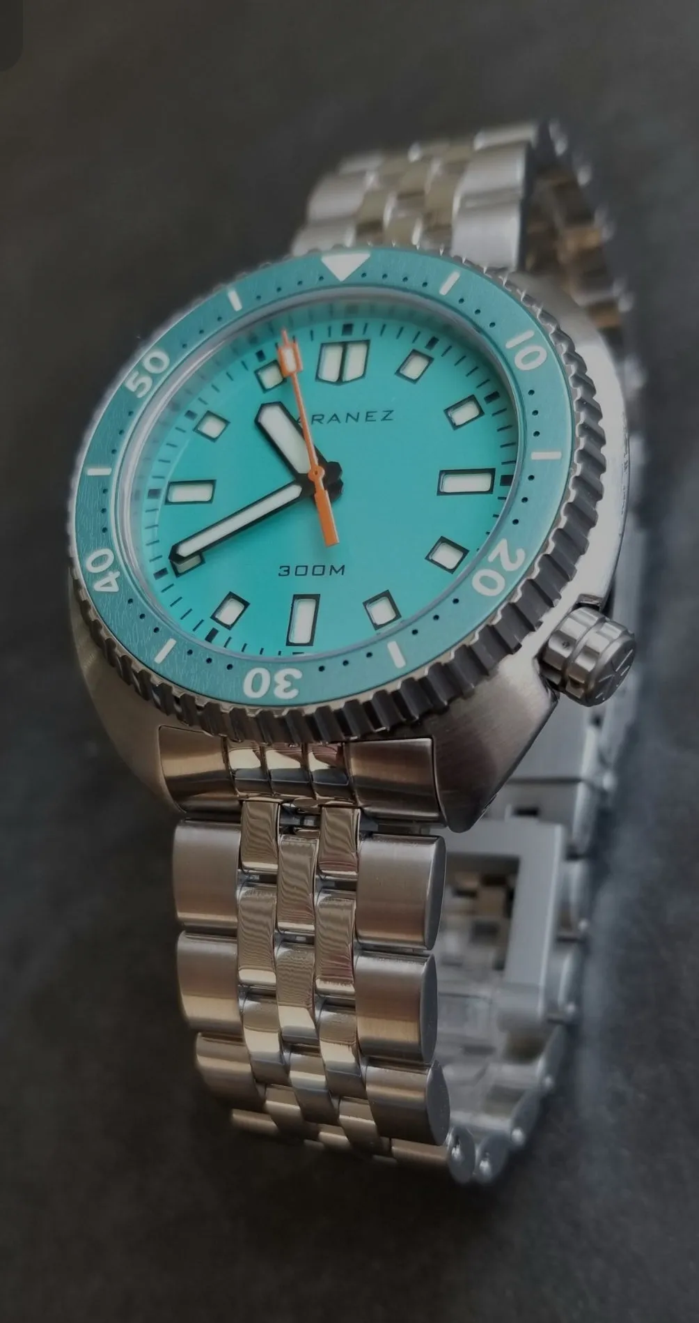 Maranez Tao Automatic Mechanical Watch turquoise
