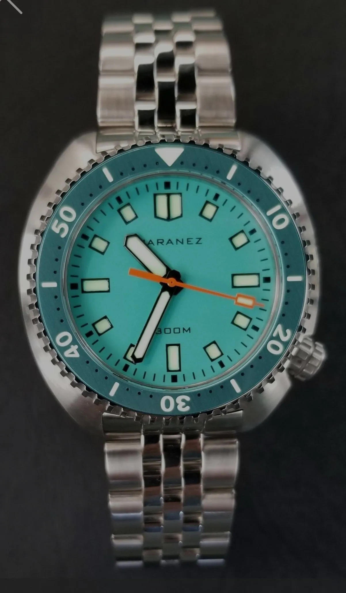 Maranez Tao Automatic Mechanical Watch turquoise
