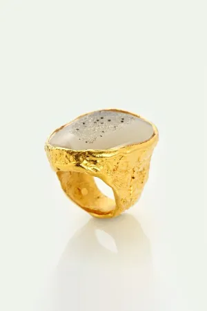 MARIE-ALEXANDRINE YVERNAULT | ALTAIR AGATE RING