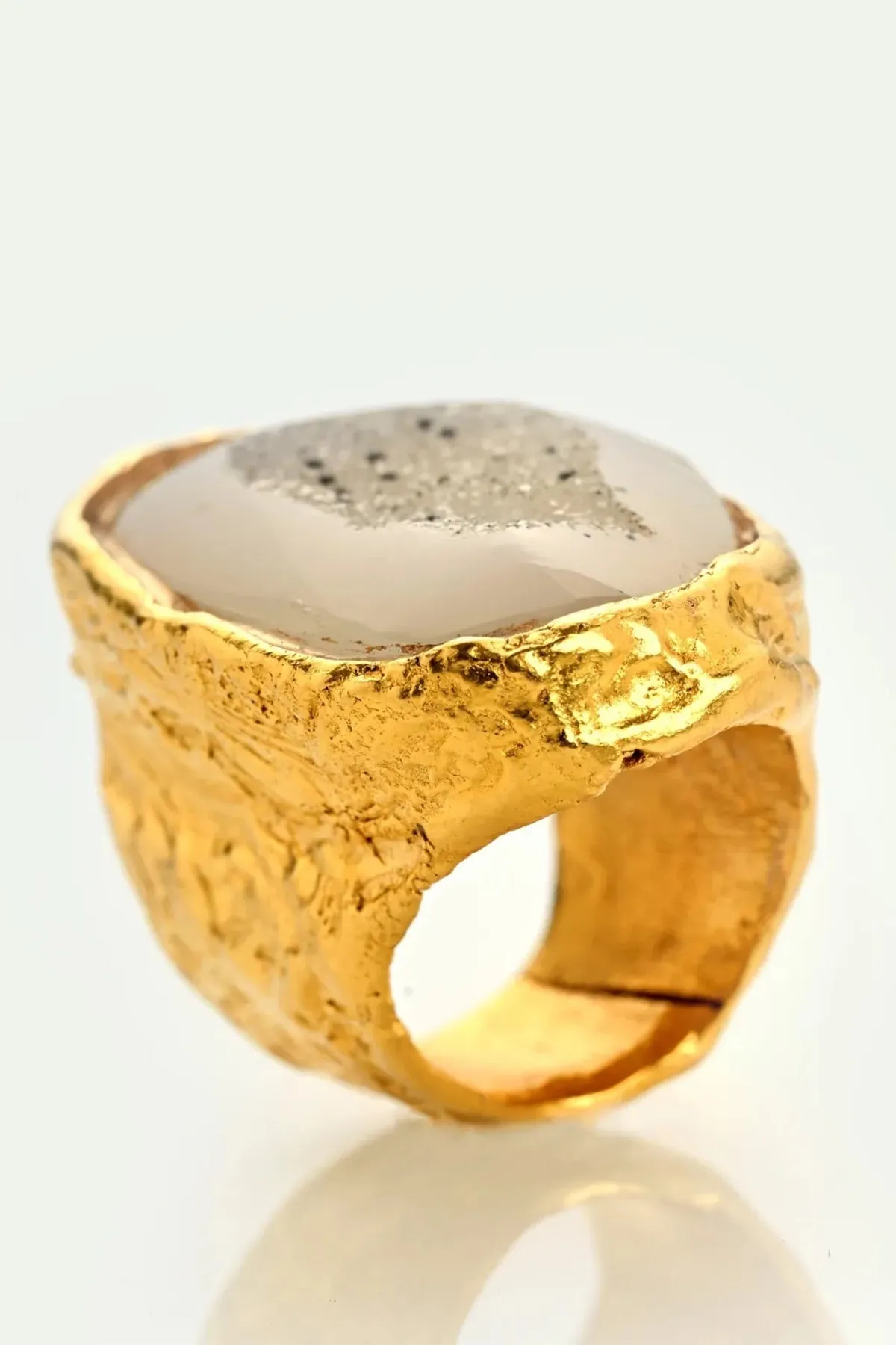 MARIE-ALEXANDRINE YVERNAULT | ALTAIR AGATE RING